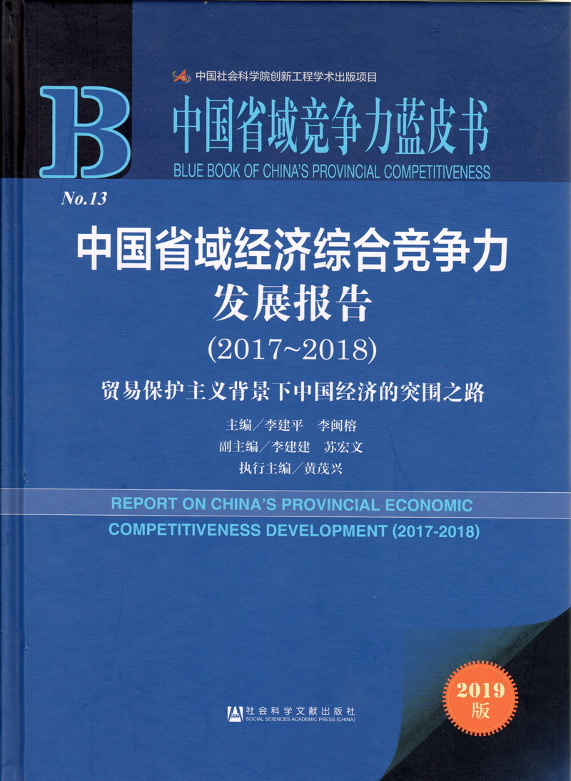 驲穴视频中国省域经济综合竞争力发展报告（2017-2018）